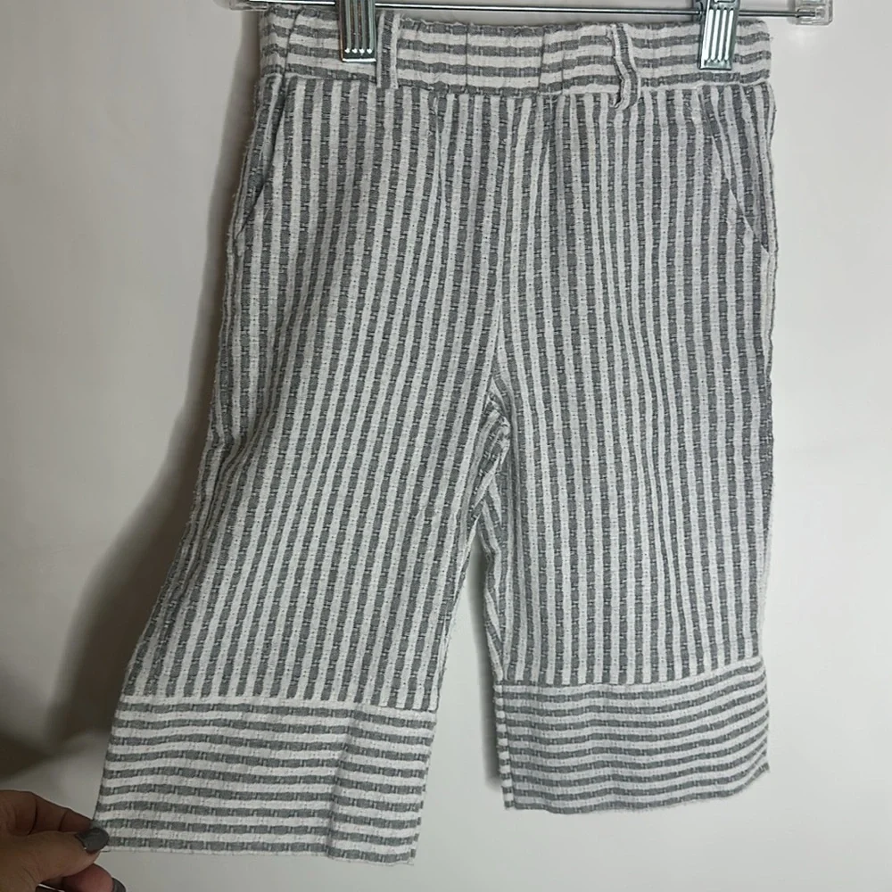 Vignette Girls striped wide leg pants size 4 EUC